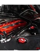 Paragon Performance Oil Cap Chevrolet C8 Corvette 2020-2024                                     - PP-P0010A-A-BLU-EN - Image 13